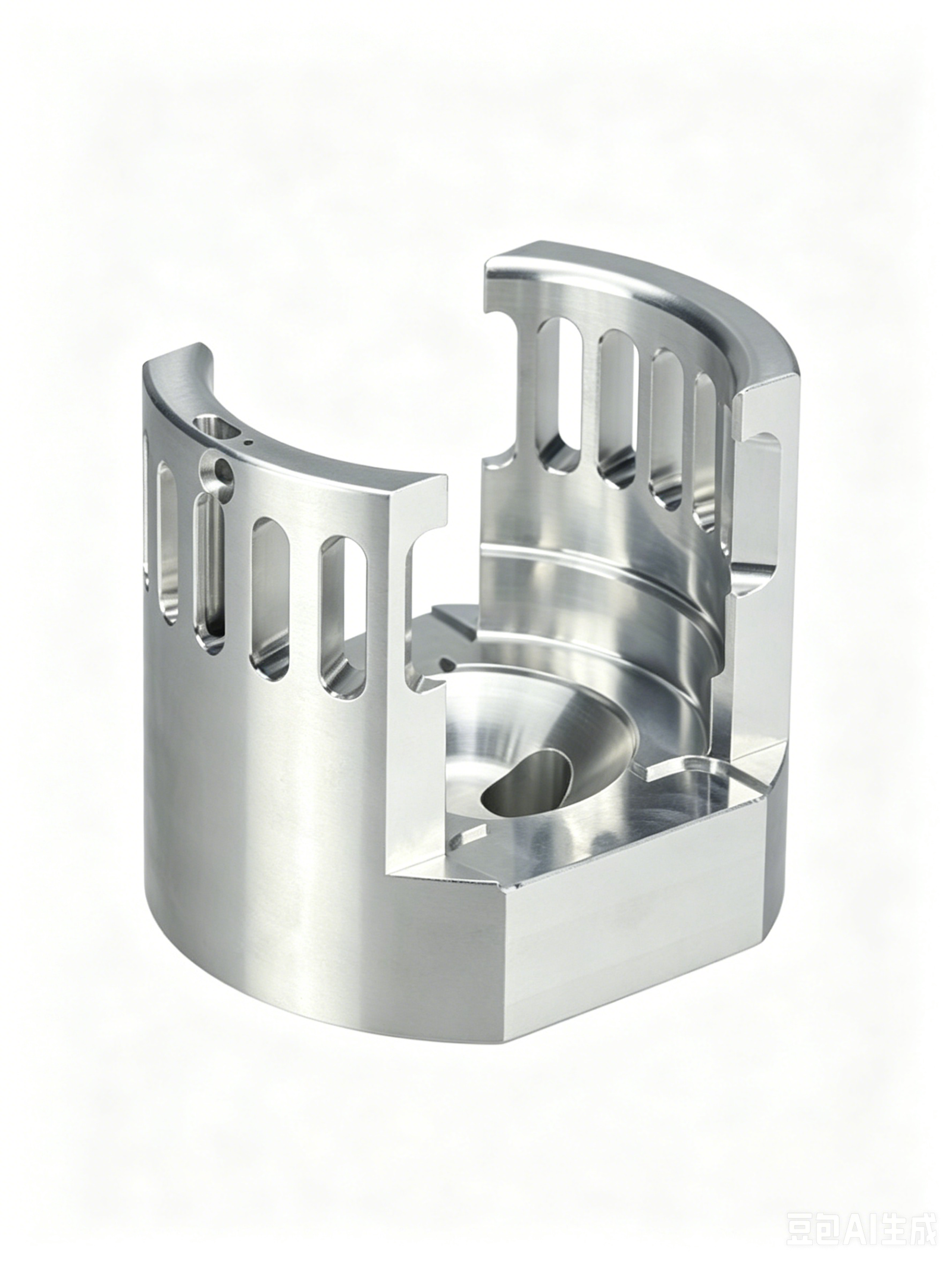 CNC Machined Copper Busbar Conductive Parts for Energy Storage Equipment