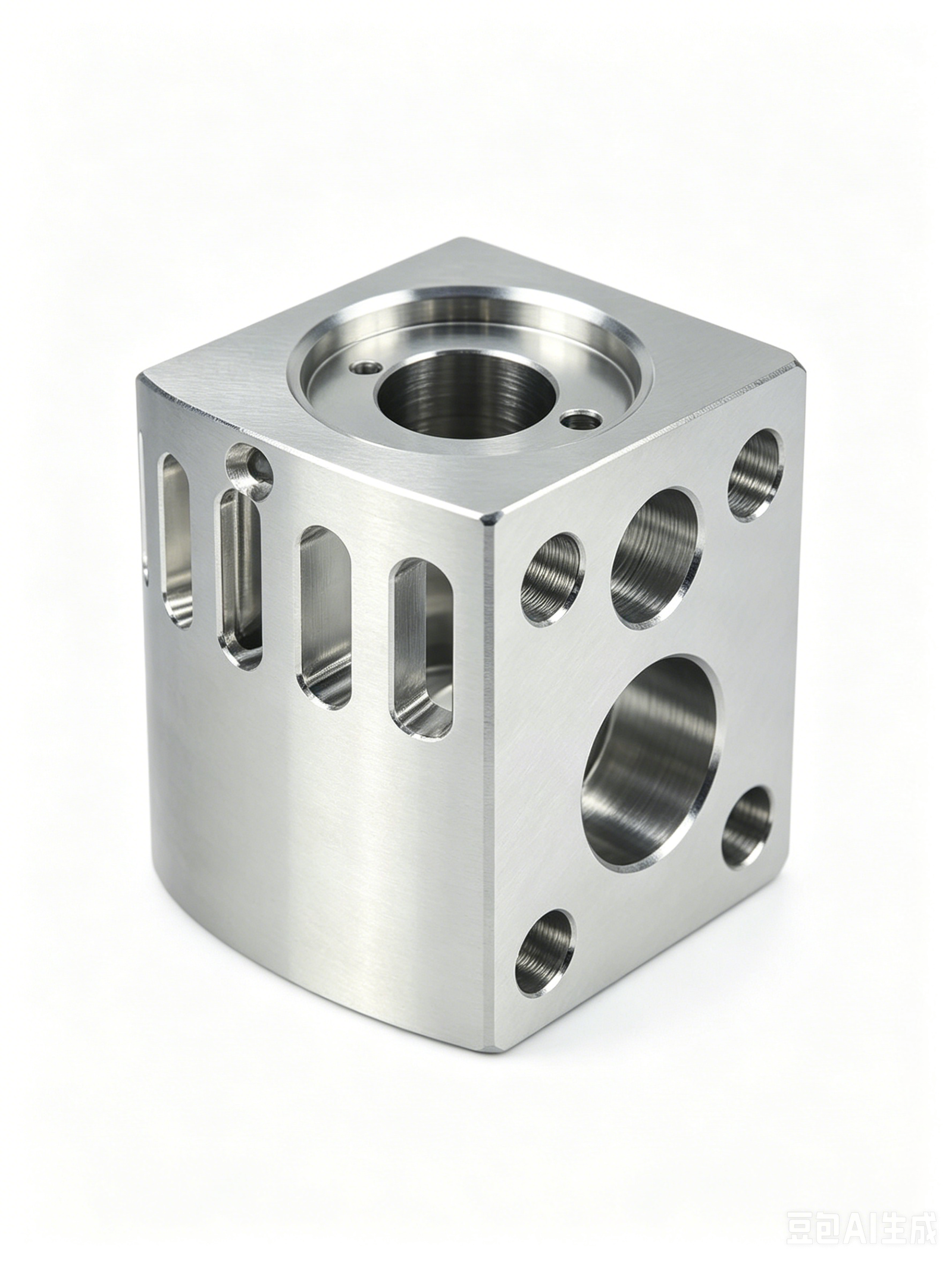 Titanium CNC Precision Connection Parts for Aerospace Testing Equipment